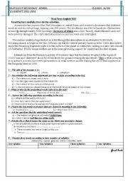 English Worksheet: astronomy