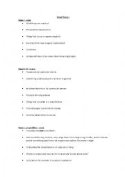 English Worksheet: Advanced noun phrases worksheet