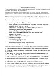 English Worksheet: Advanced Inversion phrases and types and key word transformation exercises