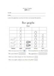 English Worksheet: Math exam