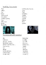 English Worksheet: Halloween vocabulary