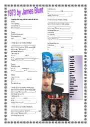 English Worksheet: James Blunt 197...