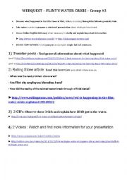 Flint Water crisis WEBQUEST (part 3)