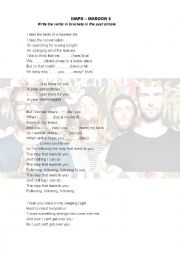 Maroon lyrics maps 5 Lyrics for