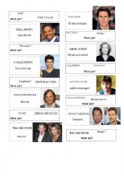 English Worksheet: Was and Were 