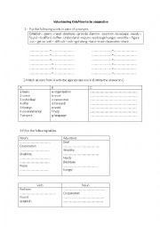 English Worksheet: volunteering kids