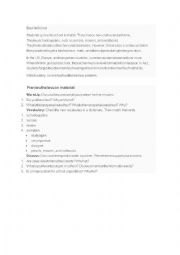 English Worksheet: Back to School