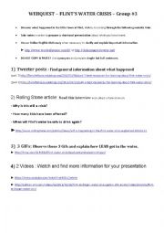 Flint Water crisis WEBQUEST (part 4) 