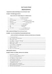 English Worksheet: present simple