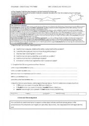 English Worksheet: conditional type three