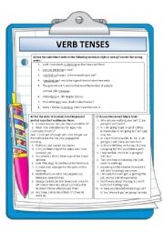 VERB TENSES