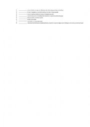 English Worksheet: General words