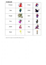 English Worksheet: singular plural