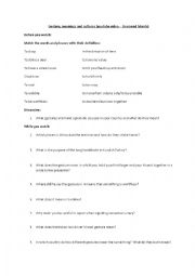 English Worksheet: Gesture, Meaning and Culture