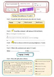 End-term n3 test (9th form)