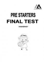 English Worksheet: Pre-Starters 