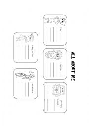 English Worksheet: inside out all about me
