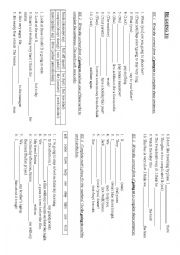 English Worksheet: be going to - exercises