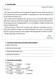 English Worksheet: Physical and psychological description