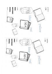 English Worksheet: Classroom