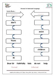 Formal & informal language