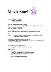 English Worksheet: Movie Maker