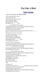 English Worksheet: Verb to be SONG