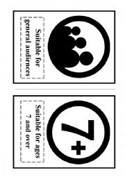 English Worksheet: TV Symbols