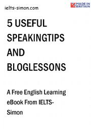 English Worksheet: 5 Useful Speaking Tips And Blog Lessons