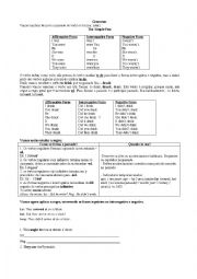 English Worksheet: The simple past