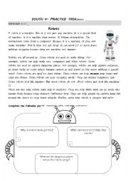 Robots abilities and disabilities (Can/can´t)