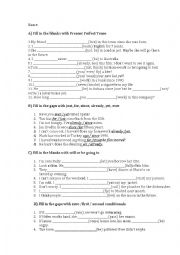 English Worksheet: present perfect tense