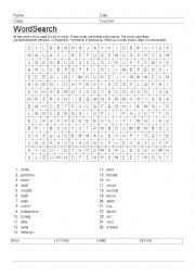 Antonyms word search