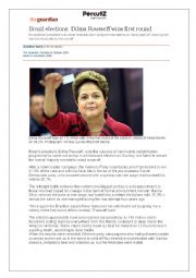 English Worksheet: Brazil Elections
