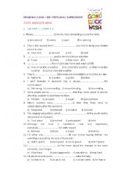 English Worksheet: B2 Use - Grammar - Vocabulary