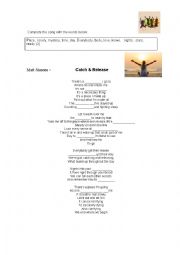 English Worksheet: Catch & realise