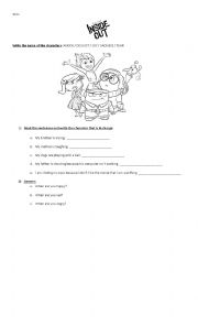 English Worksheet: Inside Out