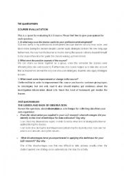 English Worksheet: question 
