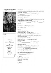 Practice tenses with Adele