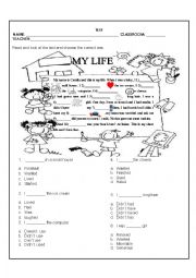 English Worksheet: Final Test