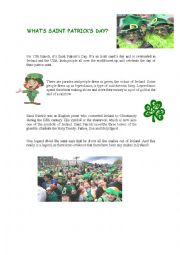 Saint Patrichs day