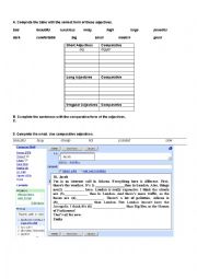 Comparatives and superlatives