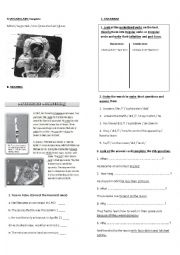 English Worksheet: Neil Amstrong 