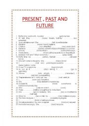 MIXED TENSES: PRESENT-PAST AND FUTURE