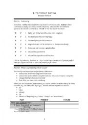 English Worksheet: Present Perfect and Past Tense - Complete lesson
