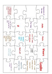 Gigsaw puzzle ;post activity  //Demonstratio lesson /Module 6 civility : :Phill collins :Another day in Paradise 