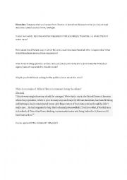 English Worksheet: Cosmos: A Spacetime Odyssey