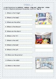 English Worksheet: where