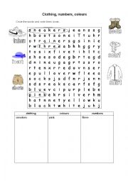 English Worksheet: crossword 