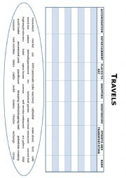 English Worksheet: Tourism